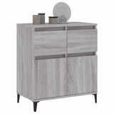 Buffet Sonoma gris 60x35x70 cm Bois d'ingénierie