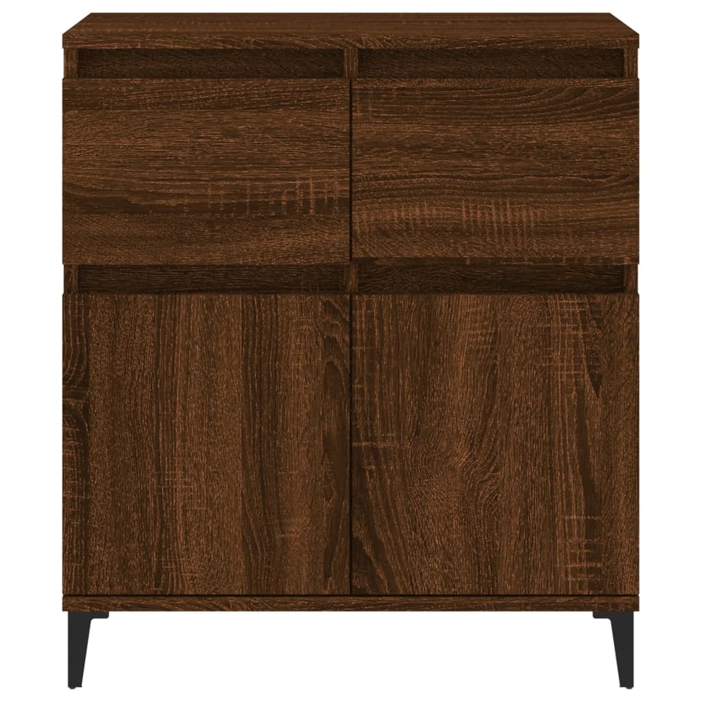 Buffet Chêne marron 60x35x70 cm Bois d'ingénierie