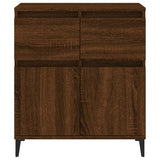 Buffet Chêne marron 60x35x70 cm Bois d'ingénierie