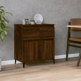 Buffet Chêne marron 60x35x70 cm Bois d'ingénierie