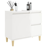 Armoire de salle de bain blanc brillant 65x33x60 cm