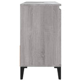 Armoire de bain sonoma gris 65x33x60 cm bois d'ingénierie