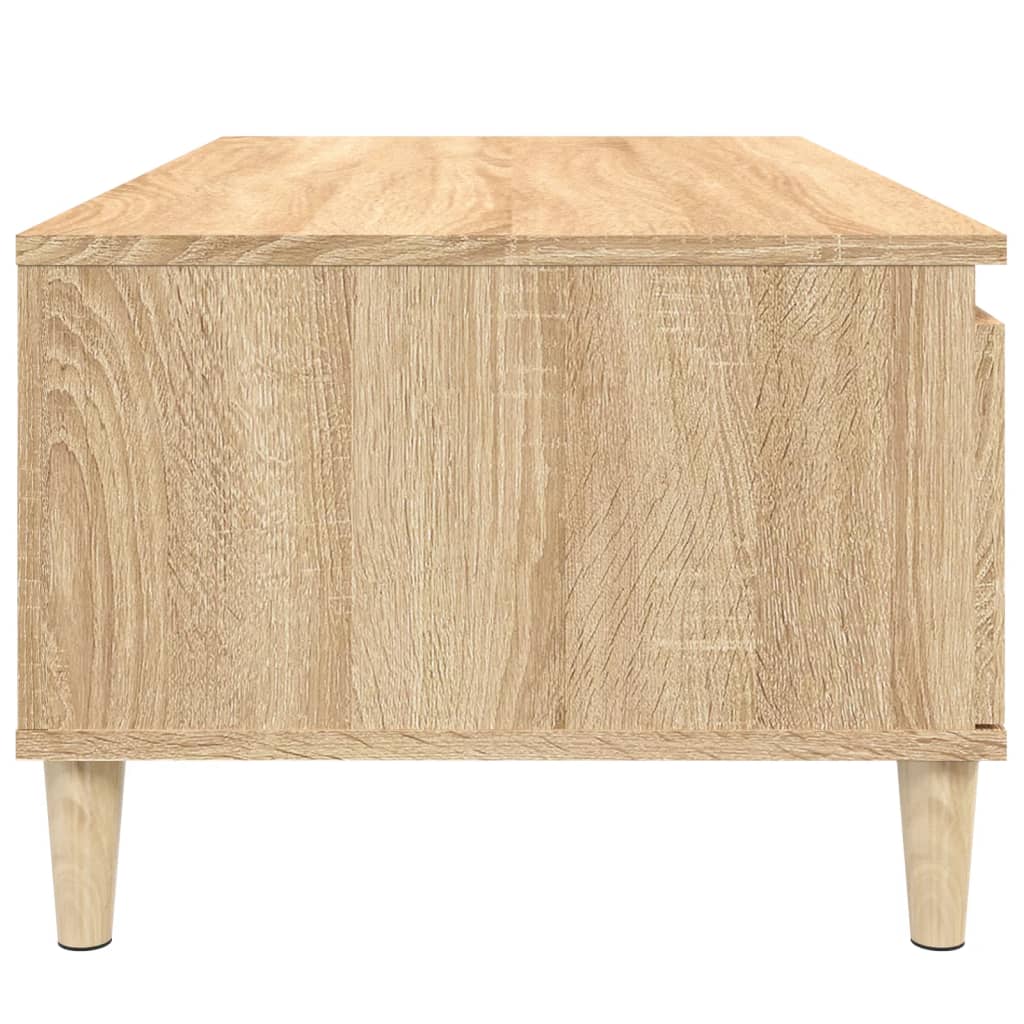 Table basse Chêne sonoma 90x50x36,5 cm Bois d'ingénierie