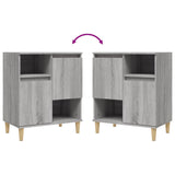 Buffet Sonoma gris 60x35x70 cm Bois d'ingénierie