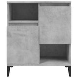 Buffet Gris béton 60x35x70 cm Bois d'ingénierie