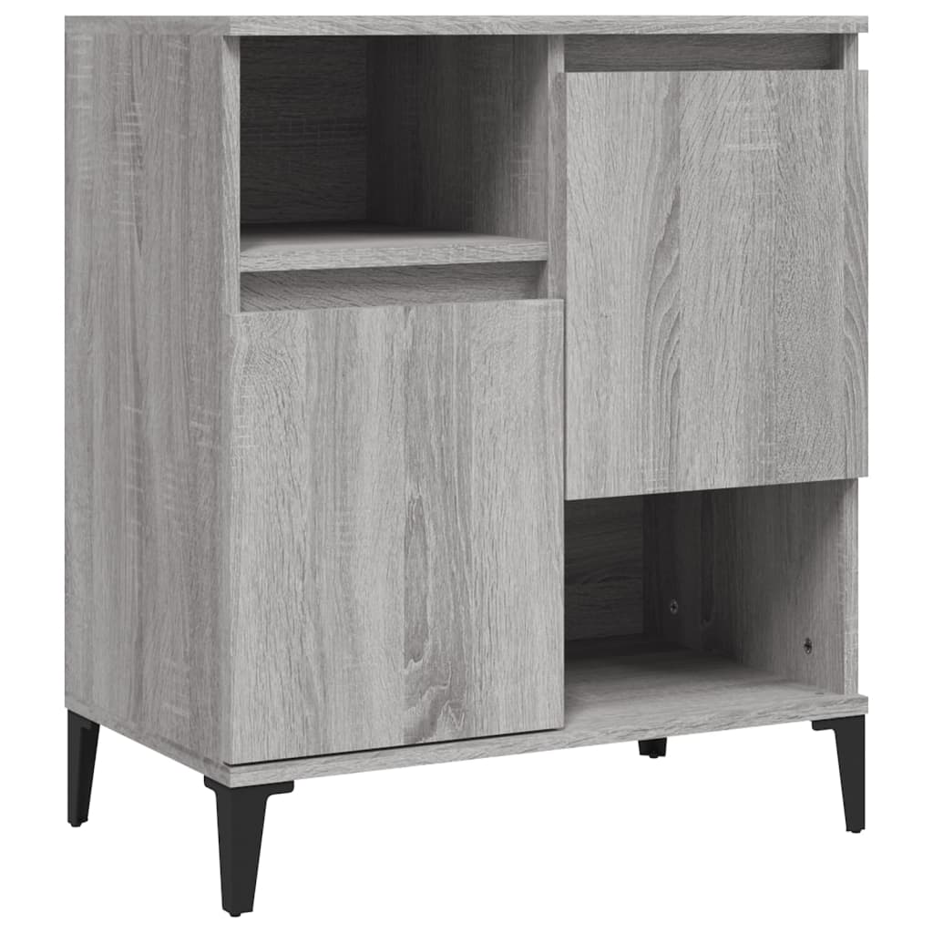 Buffet Sonoma gris 60x35x70 cm Bois d'ingénierie