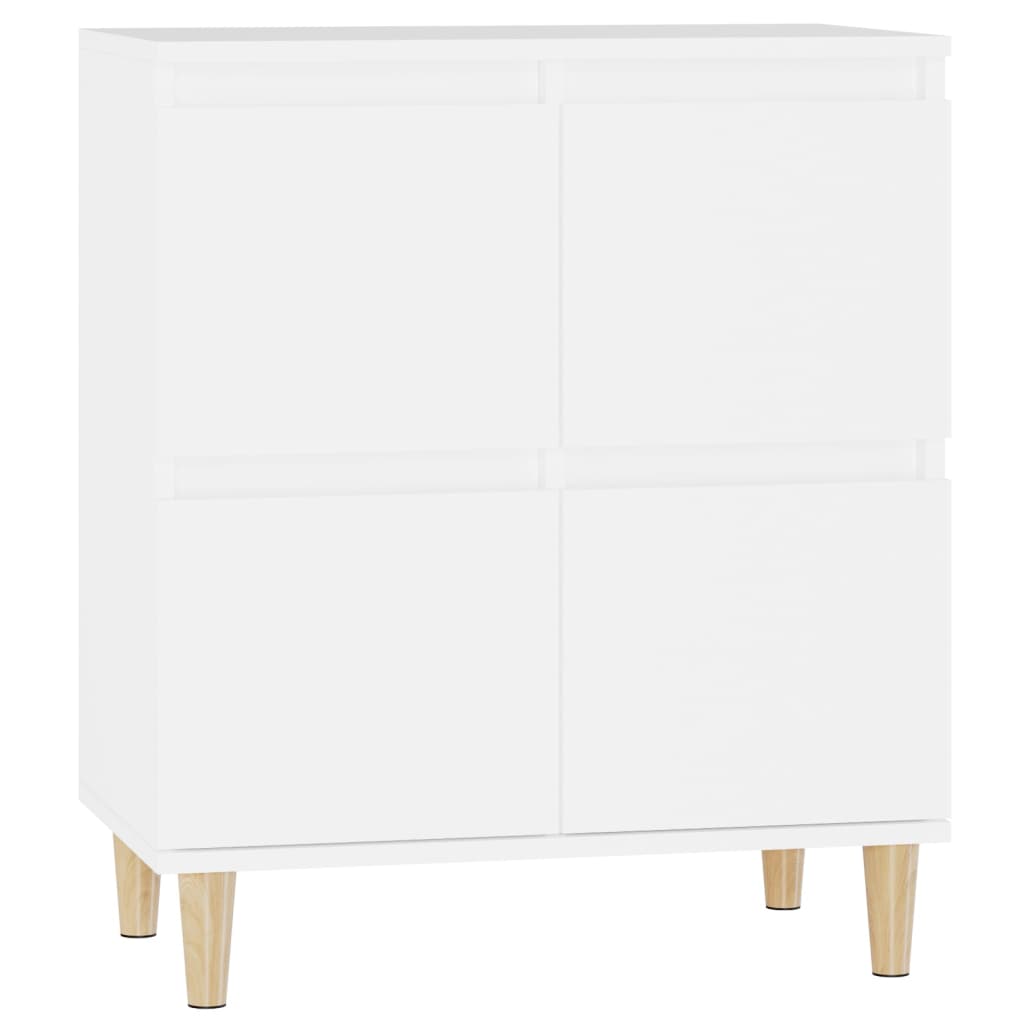 Buffet Blanc 60x35x70 cm Bois d'ingénierie