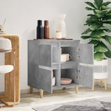 Concrete Grey Sideboard 60x35x70 cm Engineered Wood