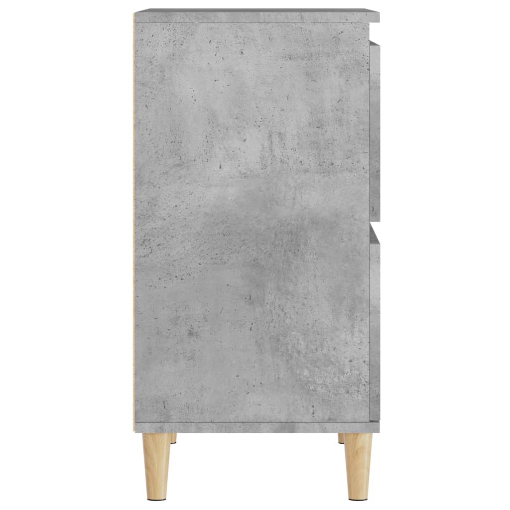 Concrete Grey Sideboard 60x35x70 cm Engineered Wood