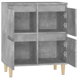 Concrete Grey Sideboard 60x35x70 cm Engineered Wood