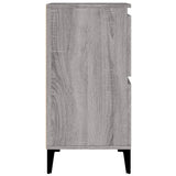 Sonoma graues Sideboard 60x35x70 cm Holzwerkstoff