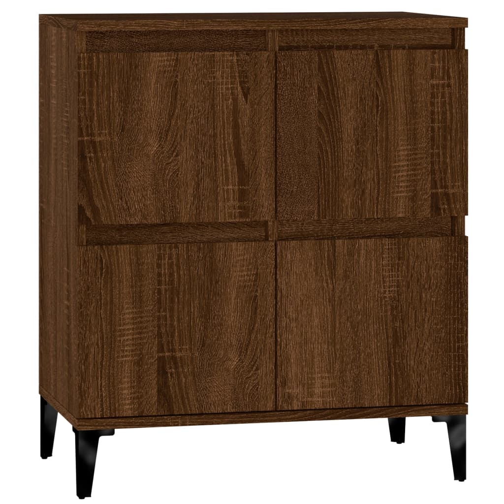 Buffet Chêne marron 60x35x70 cm Bois d'ingénierie