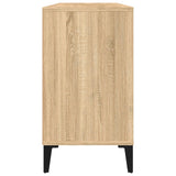 Meuble d'évier chêne sonoma 80x33x60 cm bois d'ingénierie