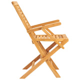 Chaises de jardin pliantes lot de 2 56x63x90cm bois massif teck