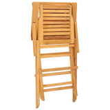 Chaises de jardin pliantes lot de 2 56x63x90cm bois massif teck