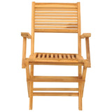 Chaises de jardin pliantes lot de 2 55x62x90cm bois massif teck