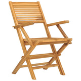 Chaises de jardin pliantes lot de 4 55x62x90cm bois massif teck