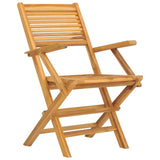 Chaises de jardin pliantes lot de 6 55x62x90cm bois massif teck