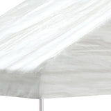 Belvédère avec toit blanc 11,15x4,08x3,22 m polyéthylène