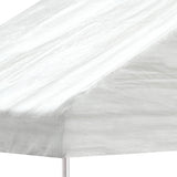 Belvédère avec toit blanc 17,84x4,08x3,22 m polyéthylène