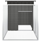 Anthracite hutch 200x91x100 cm Galvanized steel