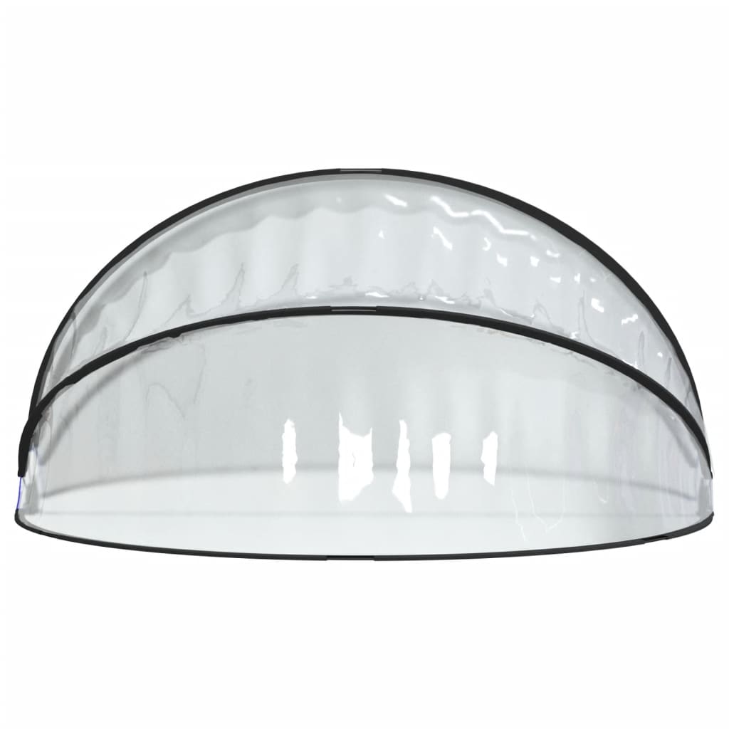 Dôme de piscine rond 315x158 cm PVC