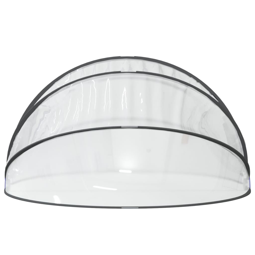 Dôme de piscine rond 467x234 cm PVC