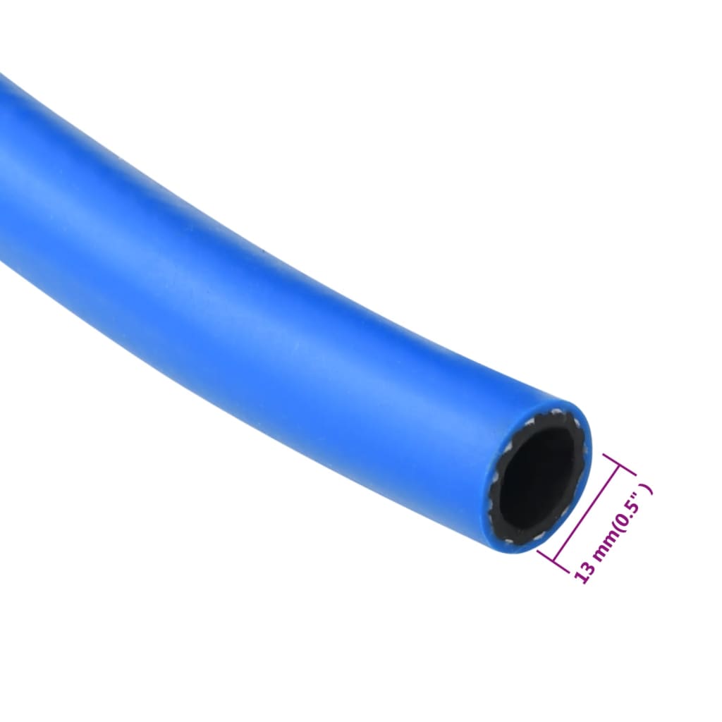 Tuyau d'air bleu 0,7" 2 m PVC