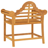 Chaise de jardin 88x60x92 cm bois de teck massif