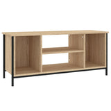 Meuble TV chêne sonoma 102x35x45 cm bois d'ingénierie