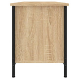 Meuble TV chêne sonoma 102x35x45 cm bois d'ingénierie