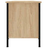 Meuble TV avec portes chêne sonoma 102x35x45 cm bois ingénierie