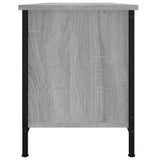 Meuble TV avec portes sonoma gris 102x35x45cm bois d'ingénierie