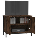 Meuble TV avec portes chêne sonoma 60x35x45cm bois d'ingénierie