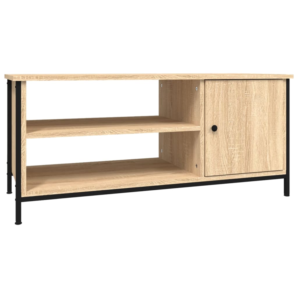 Meuble TV chêne sonoma 100x40x45 cm bois d'ingénierie