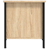 Meuble TV chêne sonoma 100x40x45 cm bois d'ingénierie