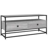 Meuble TV sonoma gris 100x35x45 cm bois d'ingénierie