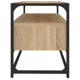 Meuble TV chêne sonoma 80x35x45 cm bois d'ingénierie