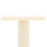 Cat tree with cream sisal scratching posts 73 cm