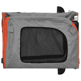 Orange and Grey Pet Bike Trailer