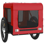 Red and Black Pet Bike Trailer