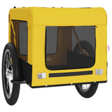 Yellow and Black Pet Bike Trailer