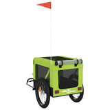 Green and Black Pet Bike Trailer