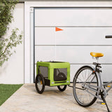 Green and Black Pet Bike Trailer