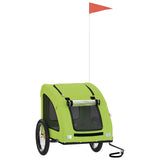 Green Pet Bike Trailer