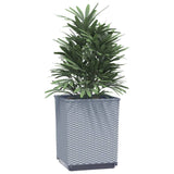 Jardinières 2 pcs gris clair 30x30x37 cm polypropylène