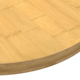 Table top Ø80x2.5 cm bamboo