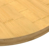 Table top Ø90x2.5 cm bamboo