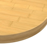 Table top Ø70x4 cm bamboo