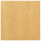 Table top 70x70x1.5 cm bamboo